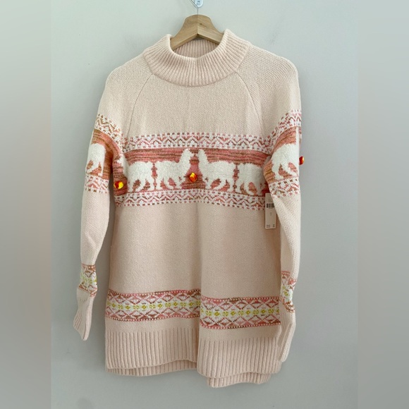 Anthropologie Sweaters - Anthropologie Aimee Pommed Alpaca Sweater